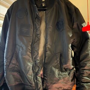 Weekend Black Bomber Jacket